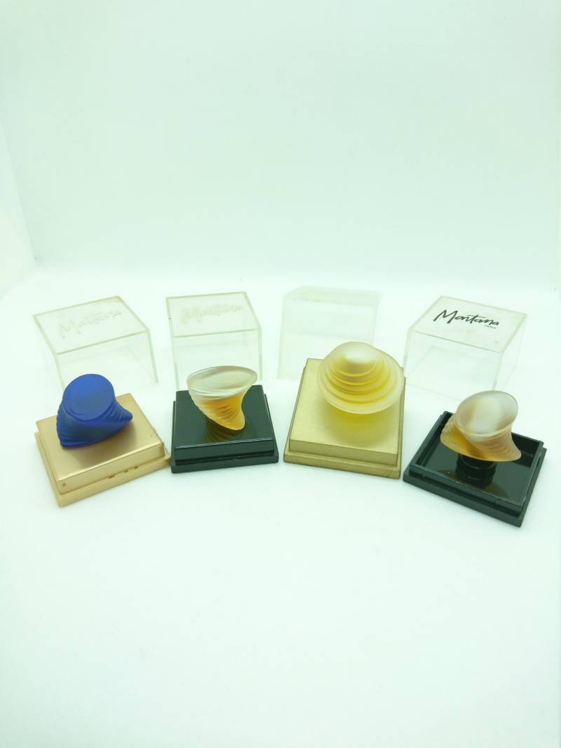 1990S Set Von 4 Claude Montana Parfum Miniaturen Boxed Vintage Parfum von Etsy - Residenzler