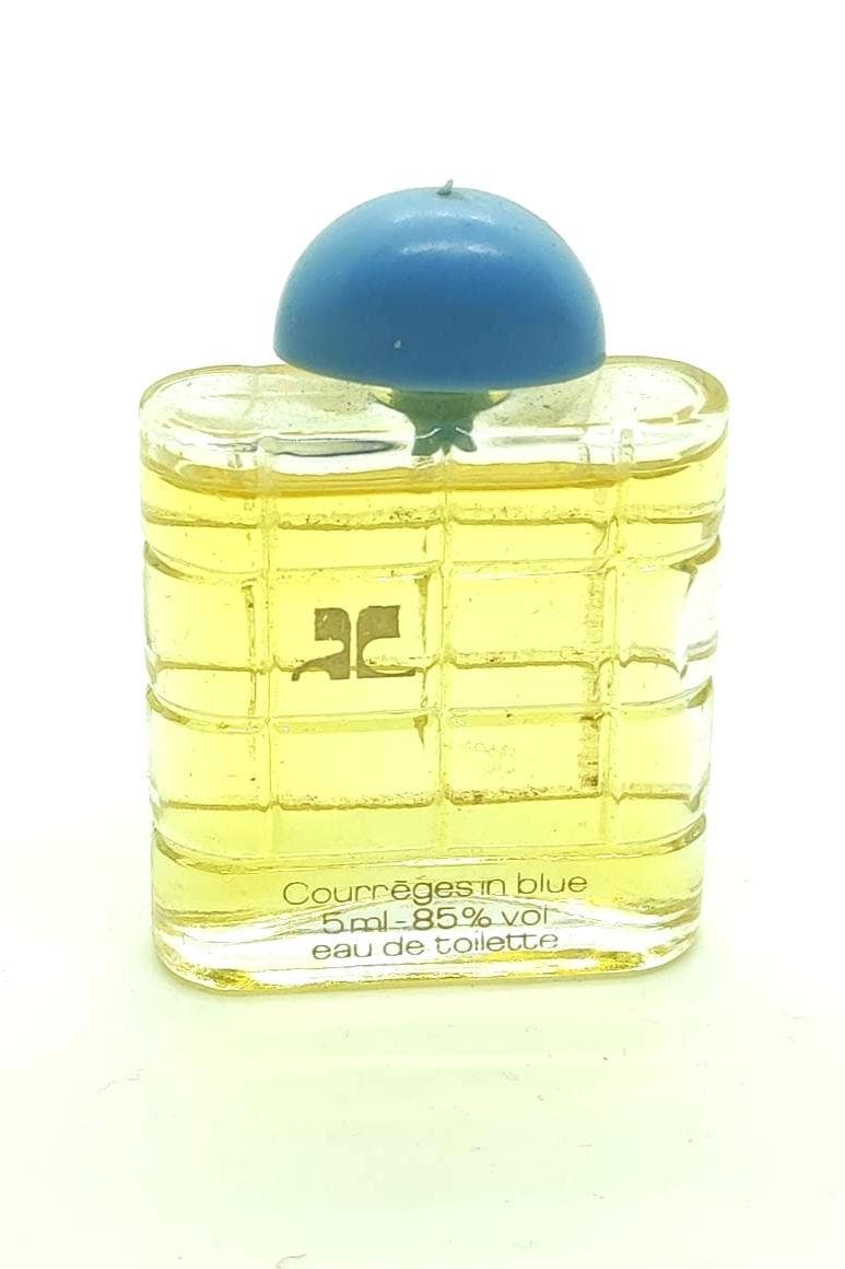 Courreges in Blue Eau De Toilette 5 Ml Parfum Splash 1960S True Vintage von Etsy - Residenzler