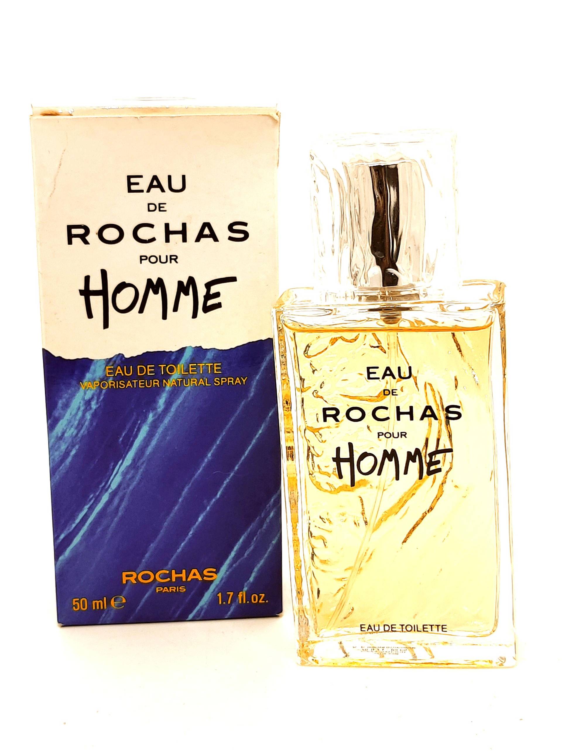 Eau De Rochas Homme Men Edt 50Ml Spray Vintage Parfume von Etsy - Residenzler