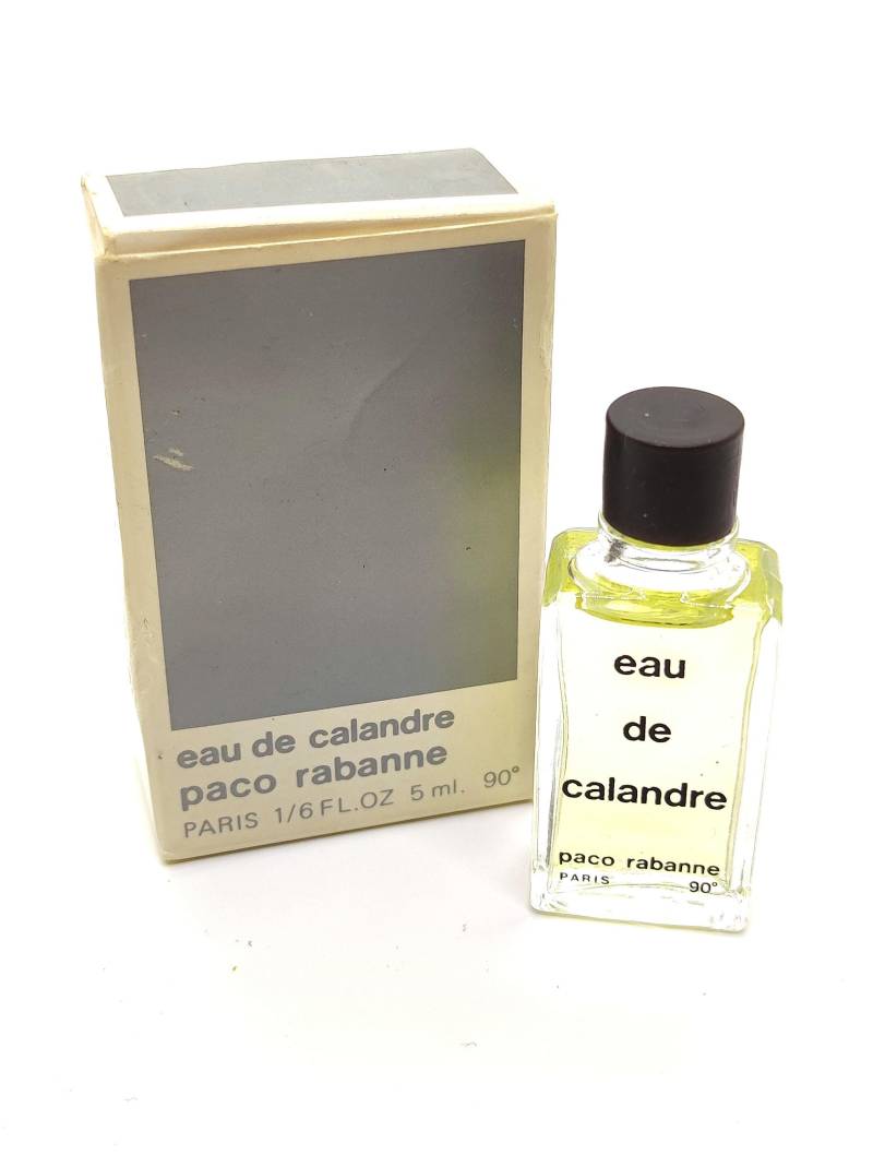 Paco Rabanne Calandre Eau De Toilette 5Ml Splash Travel Size For Her True Vintage Boxed von Etsy - Residenzler