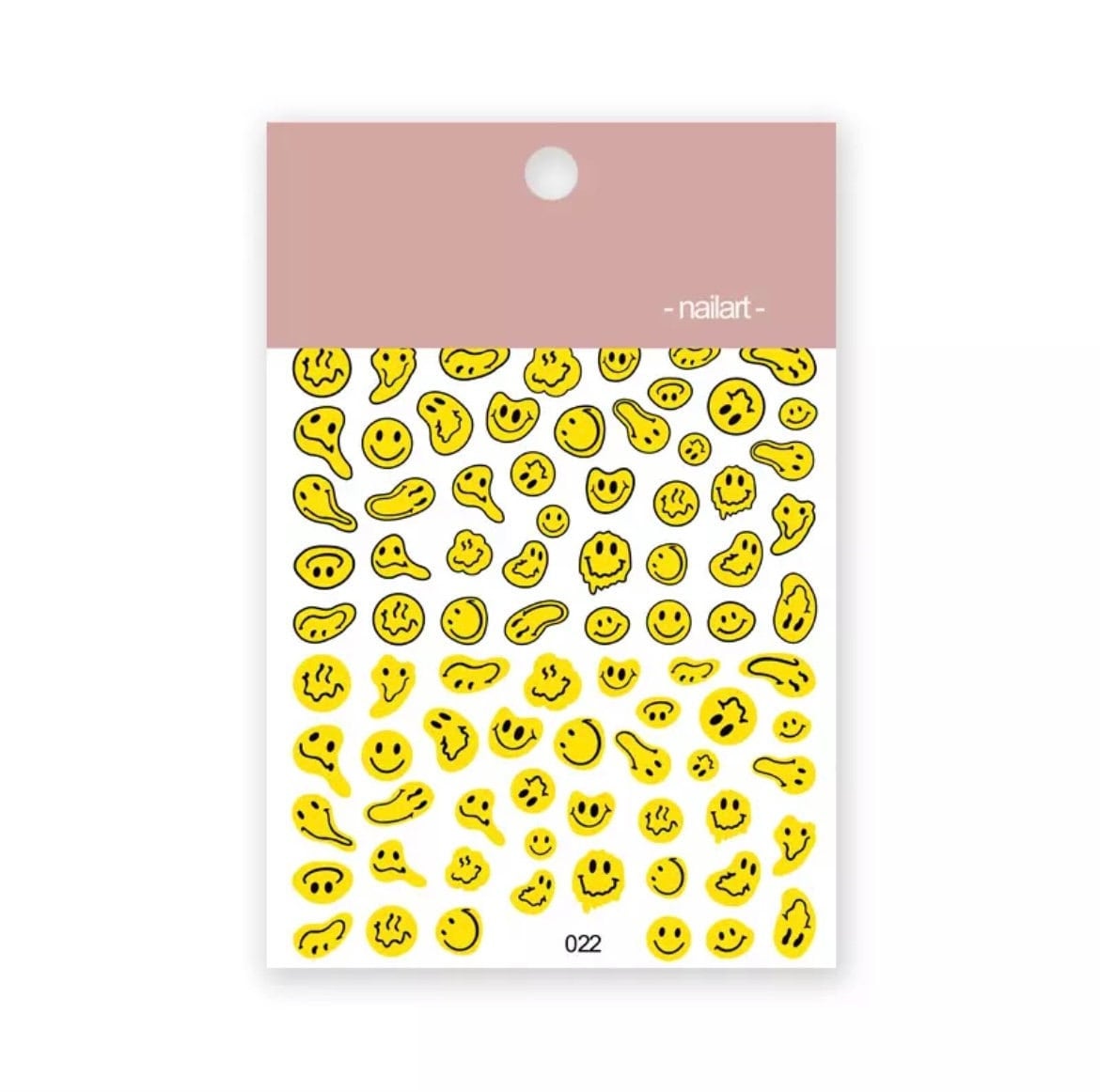 Nagelsticker, Smiley Face Sticker, Resin Aufkleber von Etsy - ResinBuddyCo