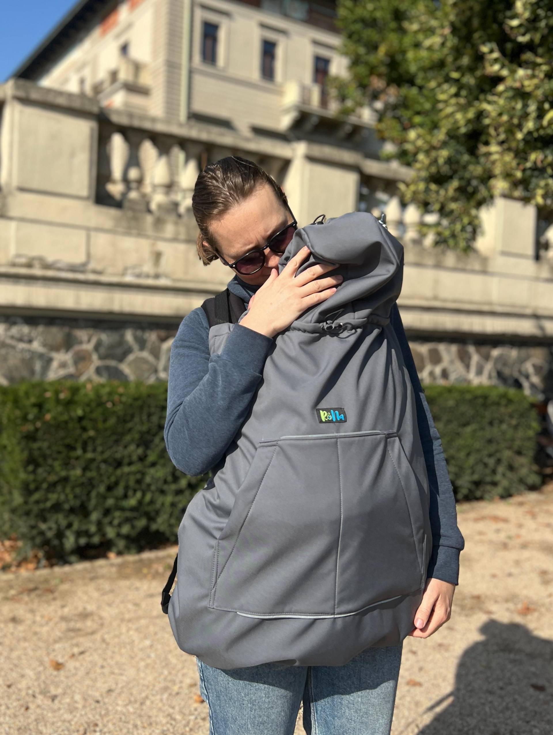 2In1 Wasserdichte Winddichte Graue Softshell-Babytrage-Abdeckung Kinderwagen, Autositz, Fahrradsitz 2In1 Wasserdichte Winddichte Graue Softshell-Babytrage-Abdeckung Kinderwagen, Autositz, Fahrradsitz von Etsy - RoNababyShopEU