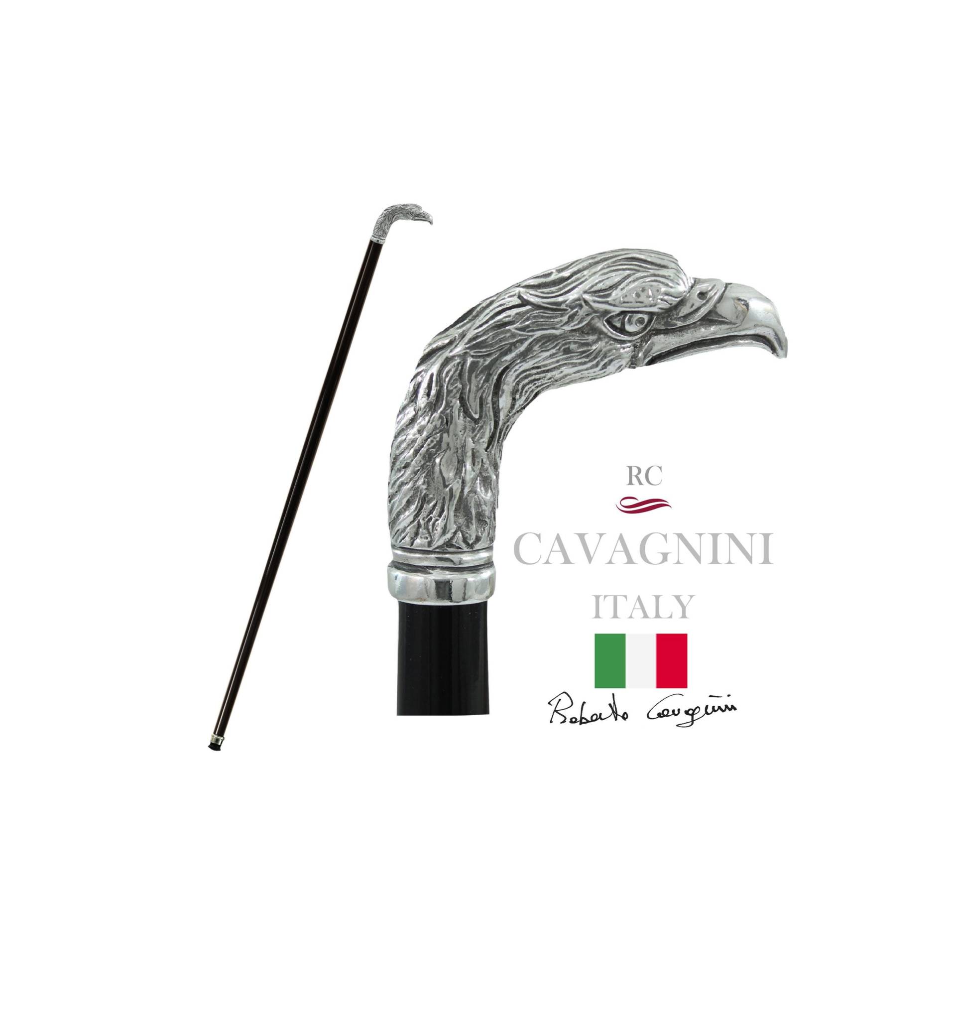 Handgefertigter Spazierstock, Adlergriff, Anpassbar in Farbe, Länge, Spitze Handgefertigter Spazierstock, Adlergriff, Anpassbar in Farbe, Länge, Spitze von Etsy - RobertoCavagnini