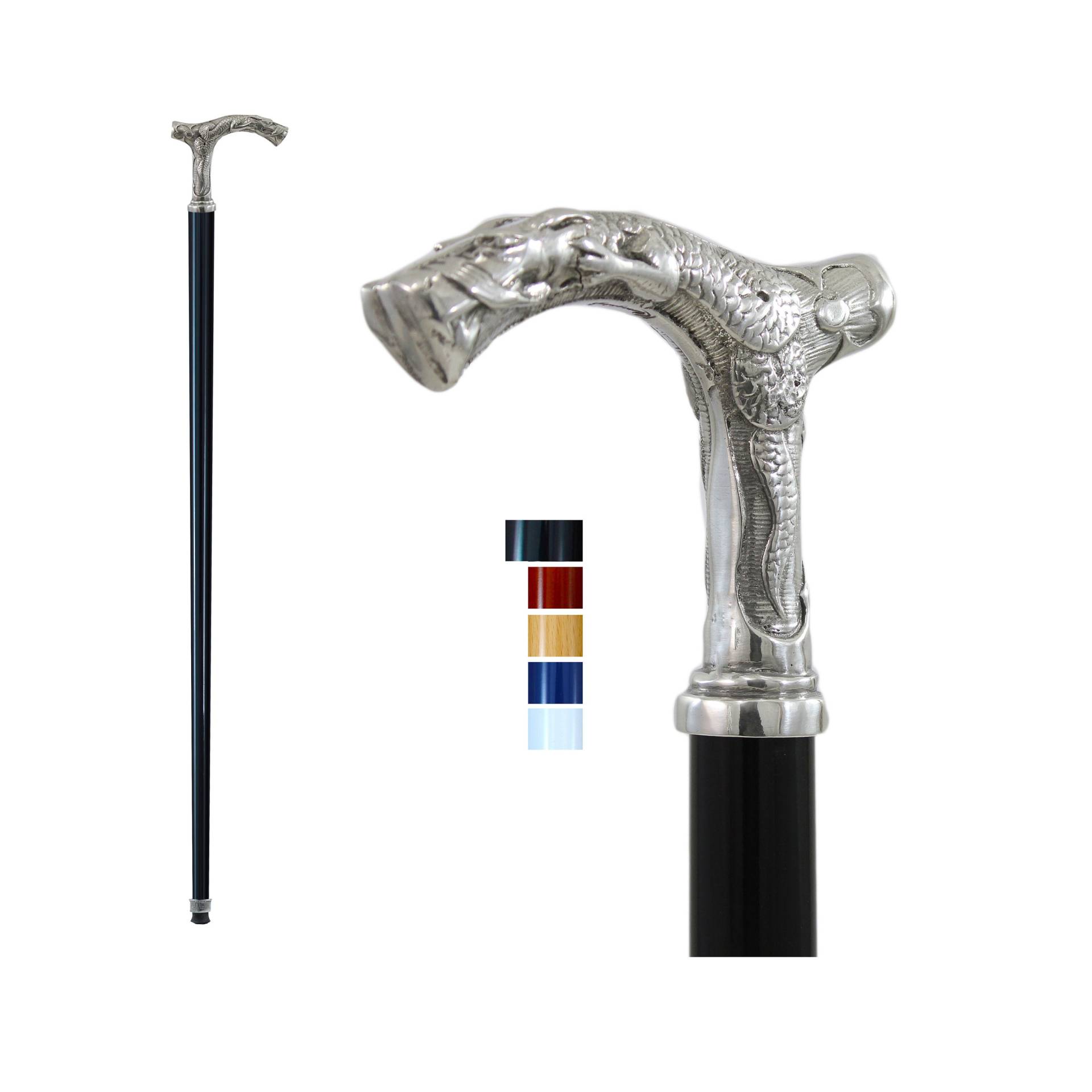 Handgefertigter Spazierstock Für Männer Und Frauen, Drachengriff, Anpassbar in Farbe, Länge, Spitze Handgefertigter Spazierstock Für Männer Und Frauen, Drachengriff, Anpassbar in Farbe, Länge, Spitze von Etsy - RobertoCavagnini