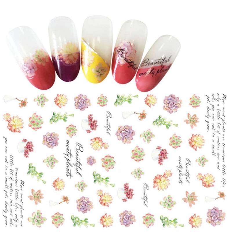 Nail Art Aufkleber " Blumen Decal." von Etsy - RoseBudsDesignGoods