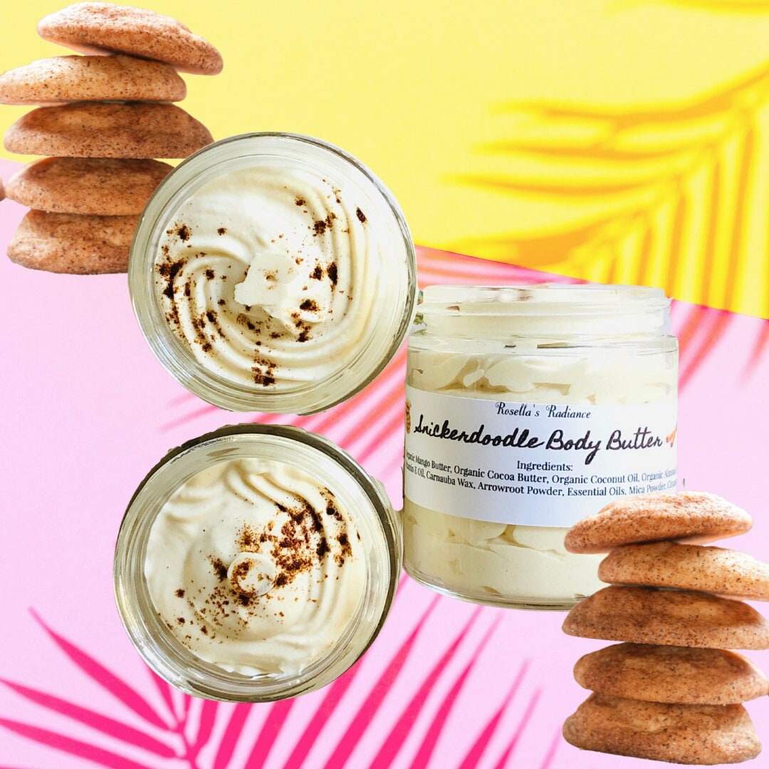 Snickerdoodle Körperbutter | Zuckerpeeling Herbst Schlagseifen Vegane Hautpflege Lotion Feuchtigkeitscremes von Etsy - RosellasRadianceShop