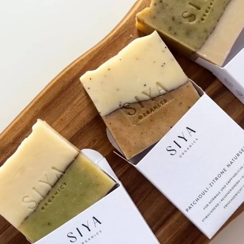 Patschuli-Zitrone - Premium Natural Soap Hochwertige Naturseife Patchouli-Lemon von Etsy - SIYAorganics