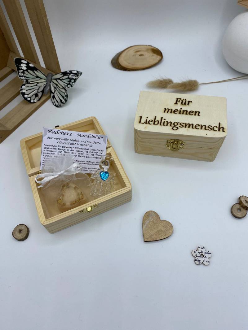 Glücksbringer Schatzkiste Aus Holz von Etsy - SabinesMaschenpalast