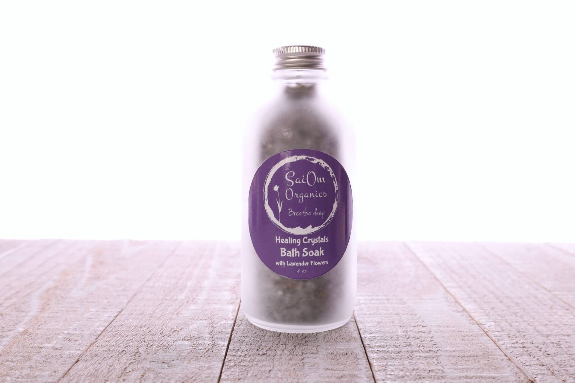 Heilkristalle Lavendel Epsom Bath Soak von Etsy - SaiOmOrganics