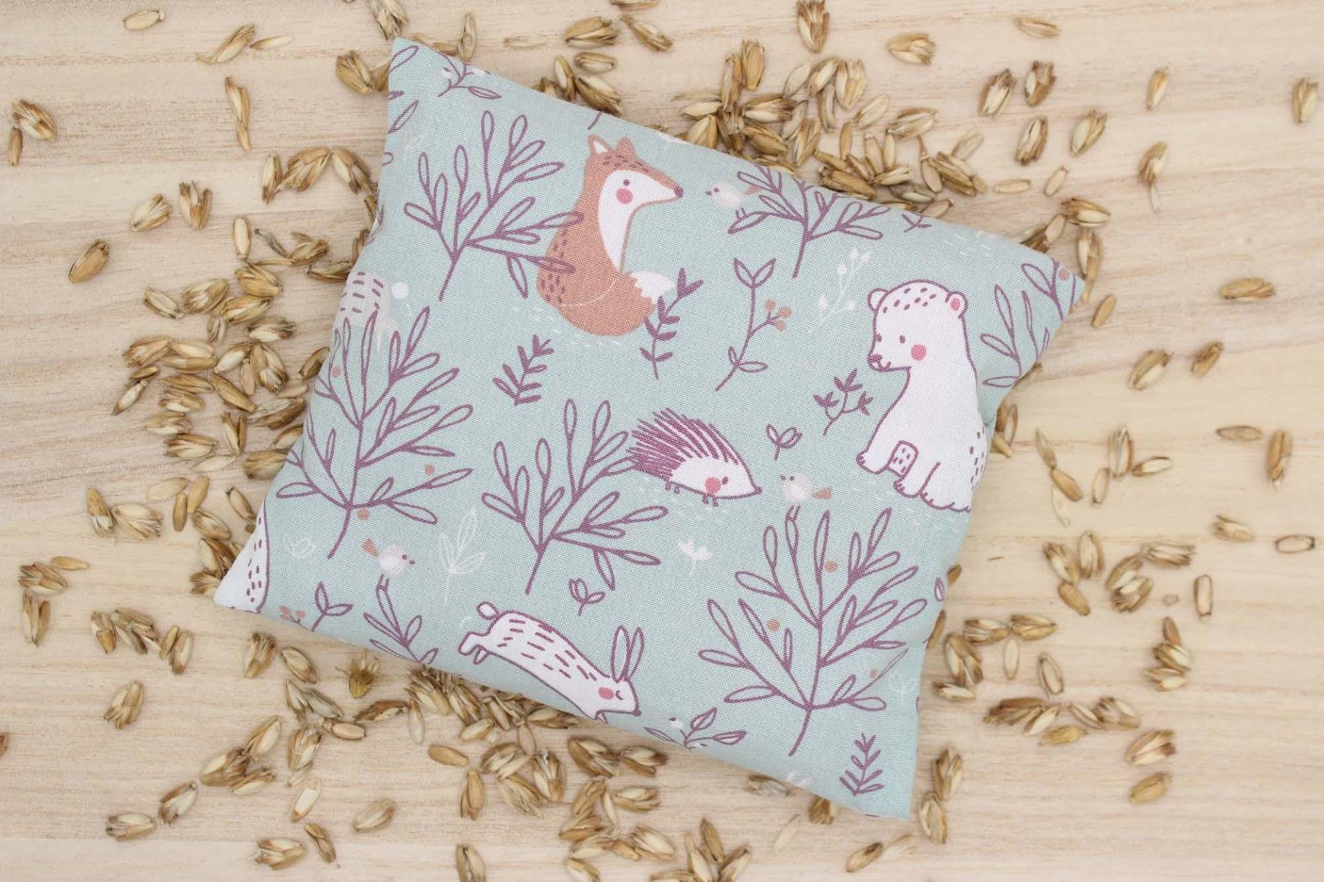 Dinkelkissen, Mint, Waldtiere, Klein, Für Babies Und Kinder, Körnerkissen, Wärmekissen, Handwärmer Dinkelkissen, Mint, Waldtiere, Klein, Für Babies Und Kinder, Körnerkissen, Wärmekissen, Handwärmer von Etsy - SamsitaDesign