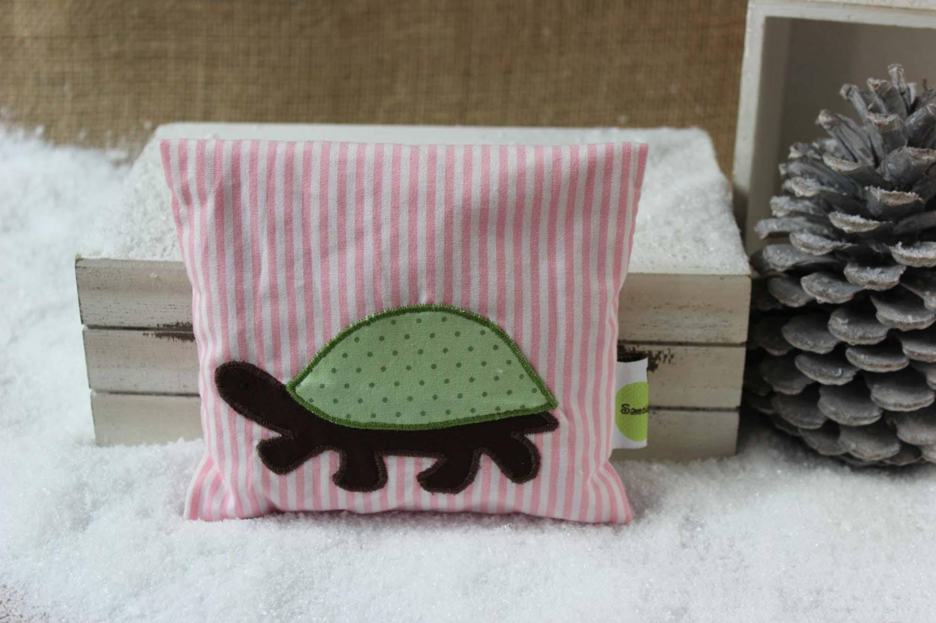 Dinkelkissen, Schildkröte, Rosa, Klein, Für Babies Und Kinder, Körnerkissen, Wärmekissen, Handwärmer von Etsy - SamsitaDesign