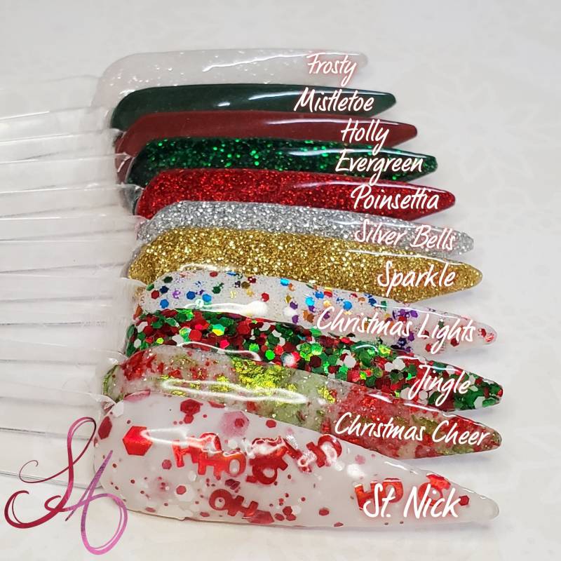 Christmas Cheer Dip Powder Collection von Etsy - SandADipPowders