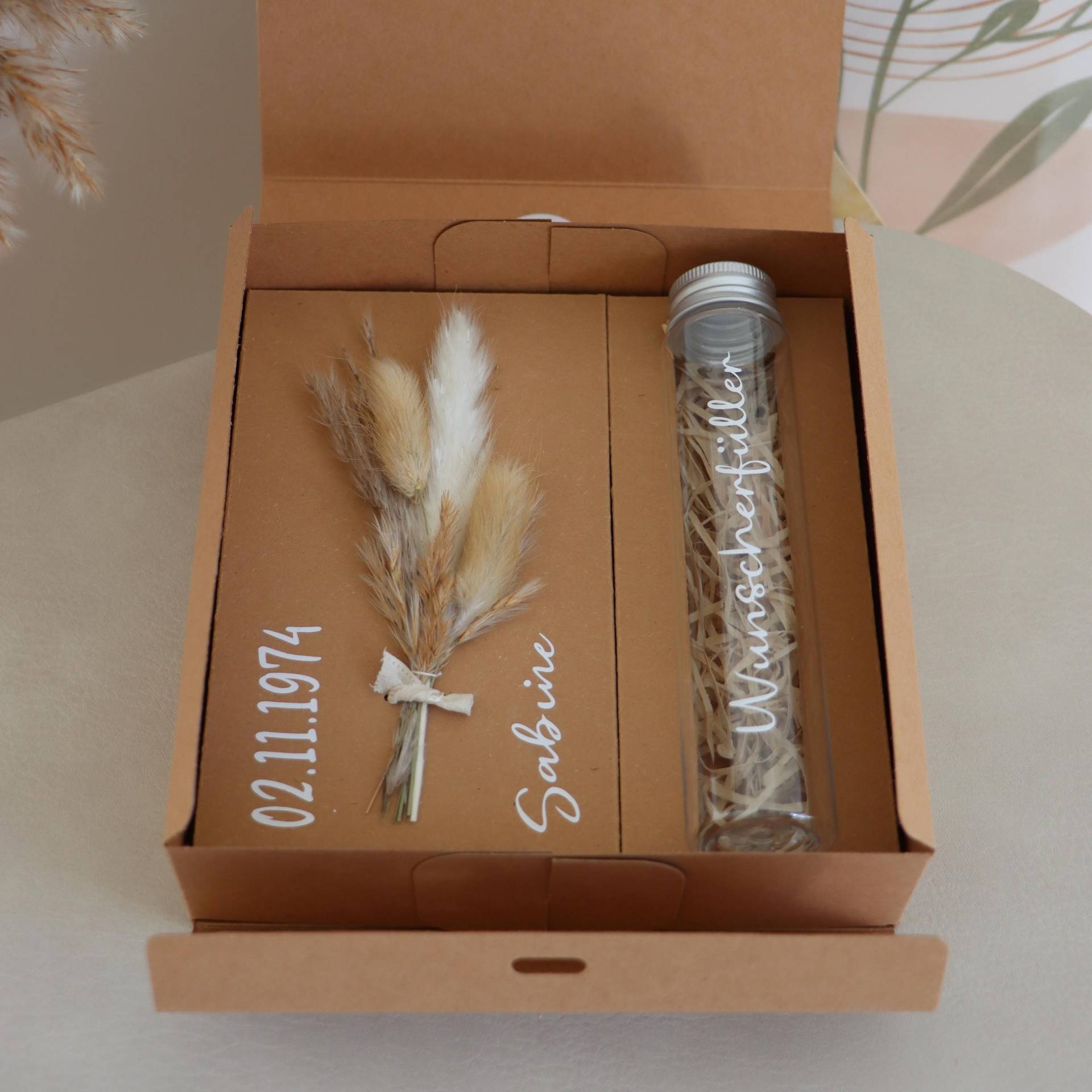 Personalisierte Geschenkbox von Etsy - SarahsKreativraum