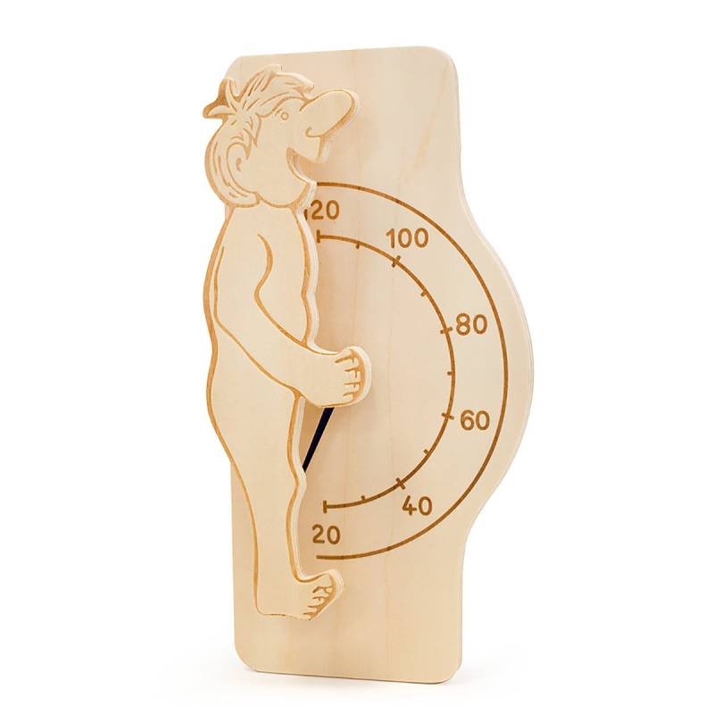 Sauna-Thermometer, Holz, Spa-Dekor, Mann, Mit Witz von Etsy - Saunabee