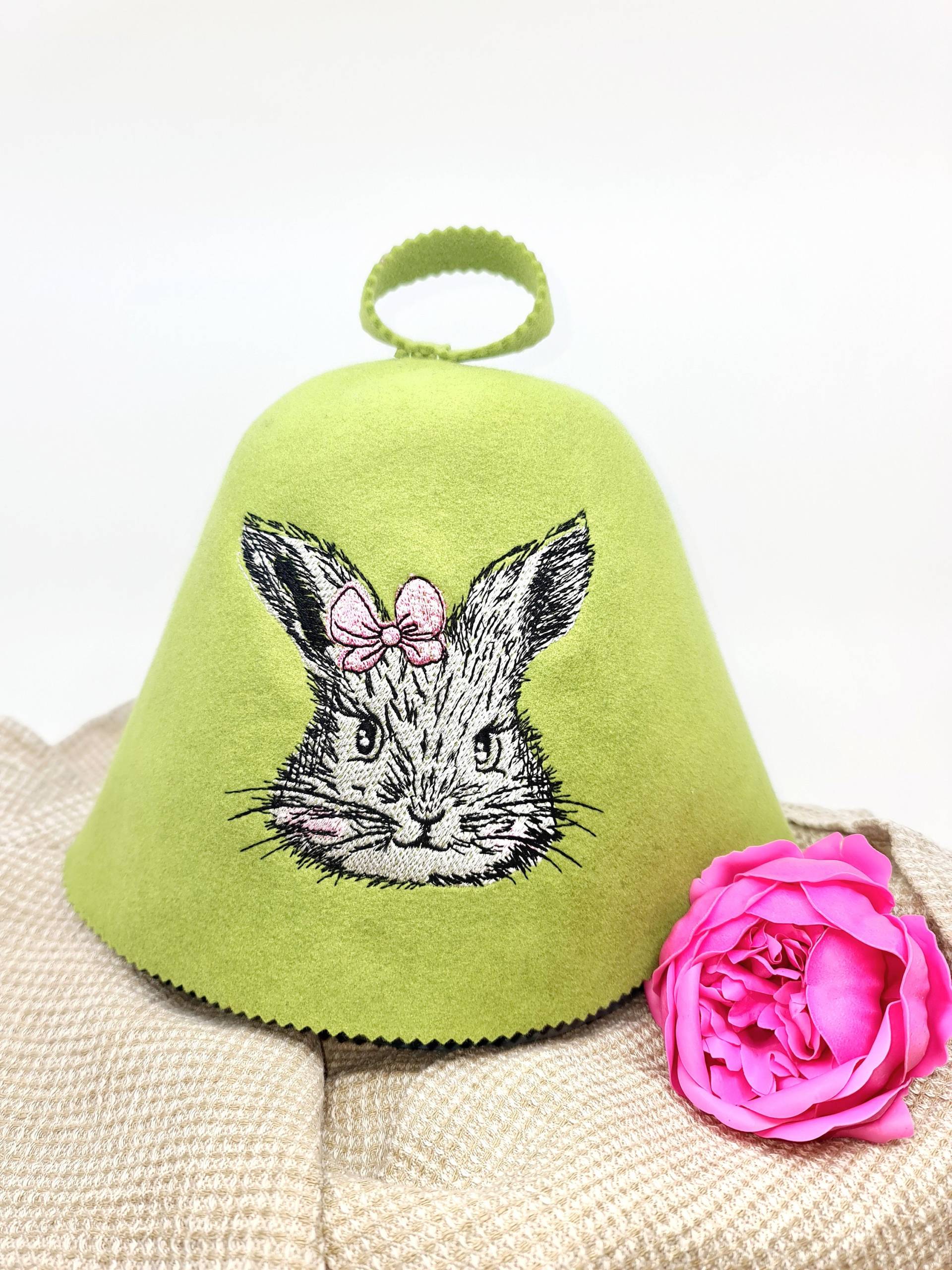 Saunahut Hase von Etsy - Saunaworld