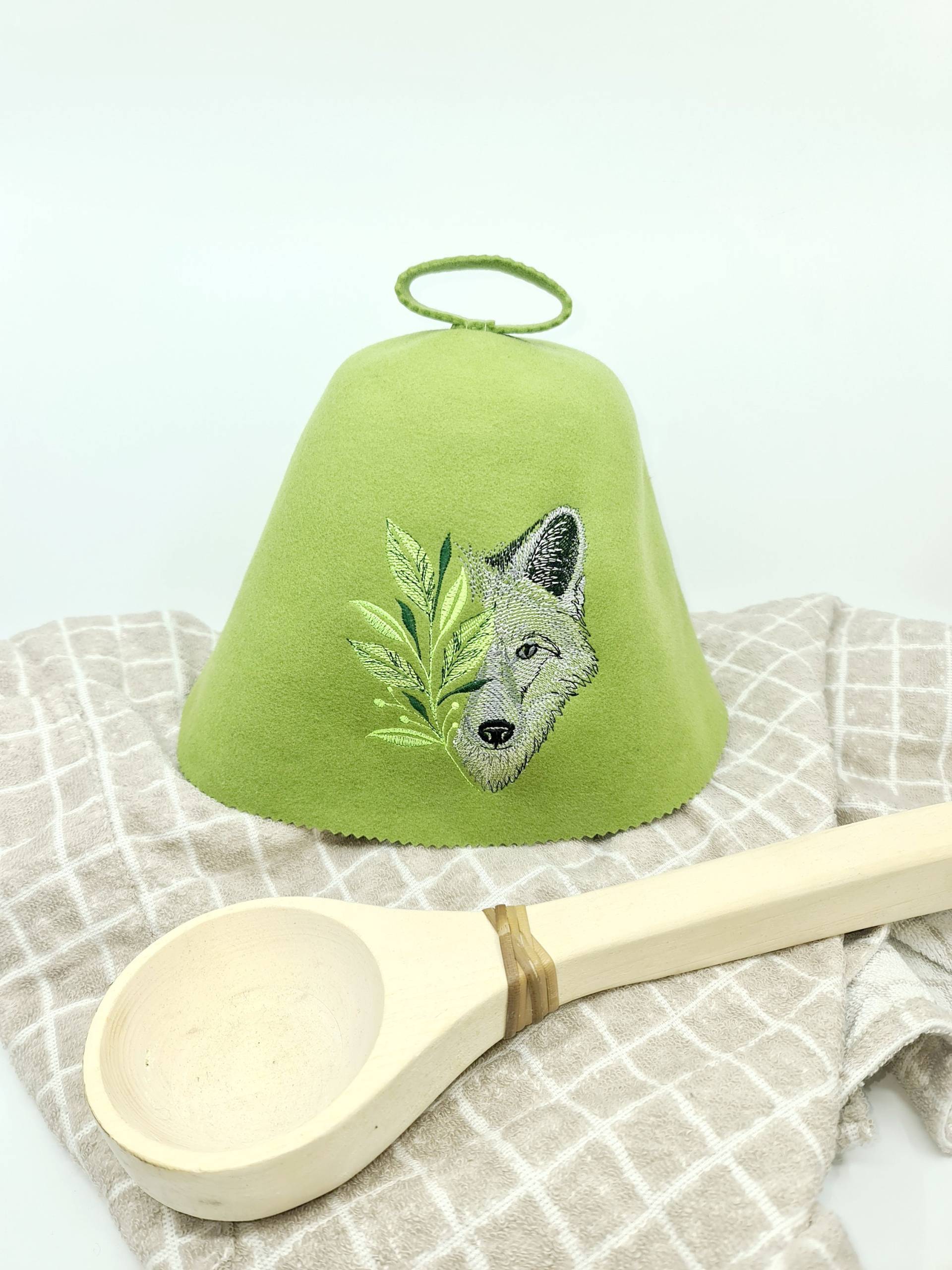 Saunahut Wolf Im Wald von Etsy - Saunaworld