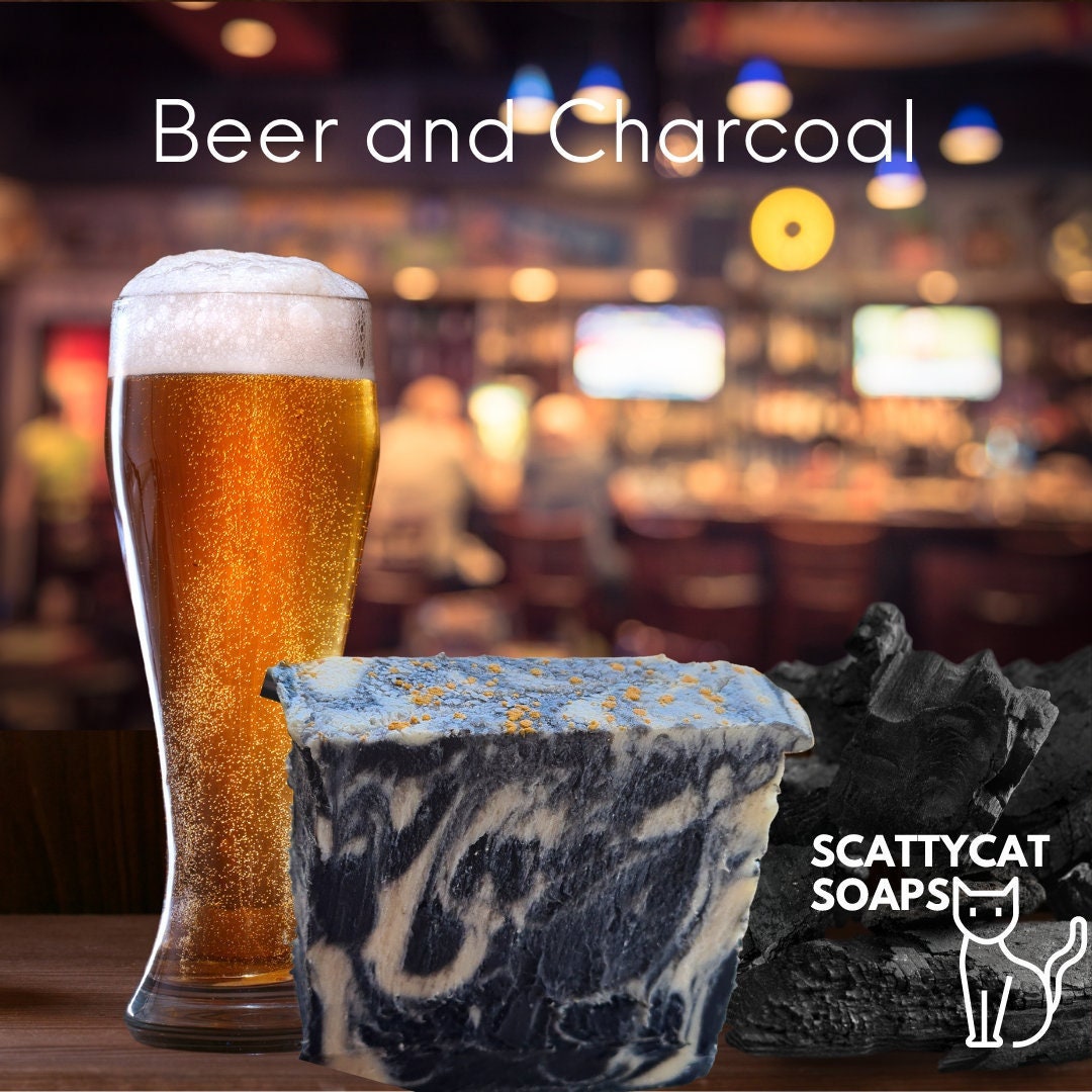 Bier Und Kohle Seife von Etsy - ScattycatSoaps