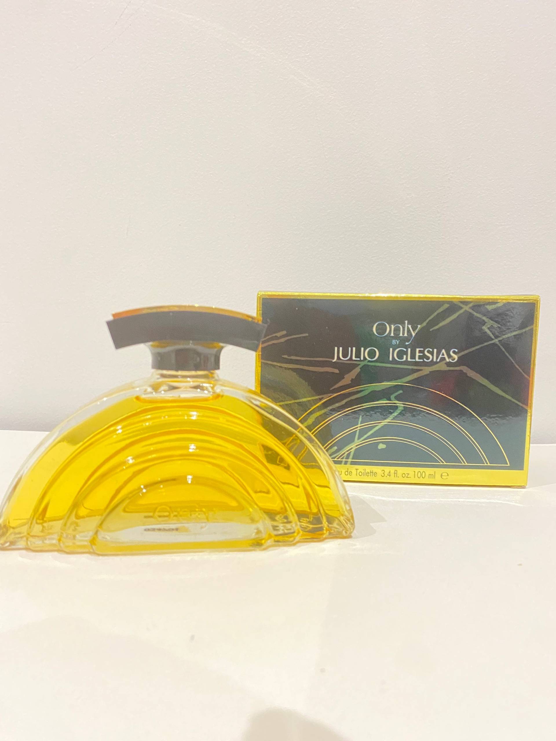 Nur Julio Iglesias Edt 100 Ml. Seltene, Vintage Erstauflage. Versiegelte Flasche von Etsy - ScentOfFranceVintage