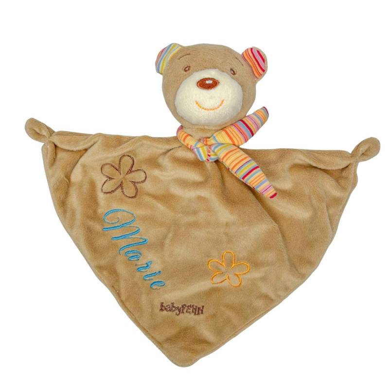 Schmusetuch Für Babys | Baby Mit Namen Geschenke Zur Geburt Teddy Fehn Schnuffeltuch Personalisiert von Etsy - Schaetzchenklein