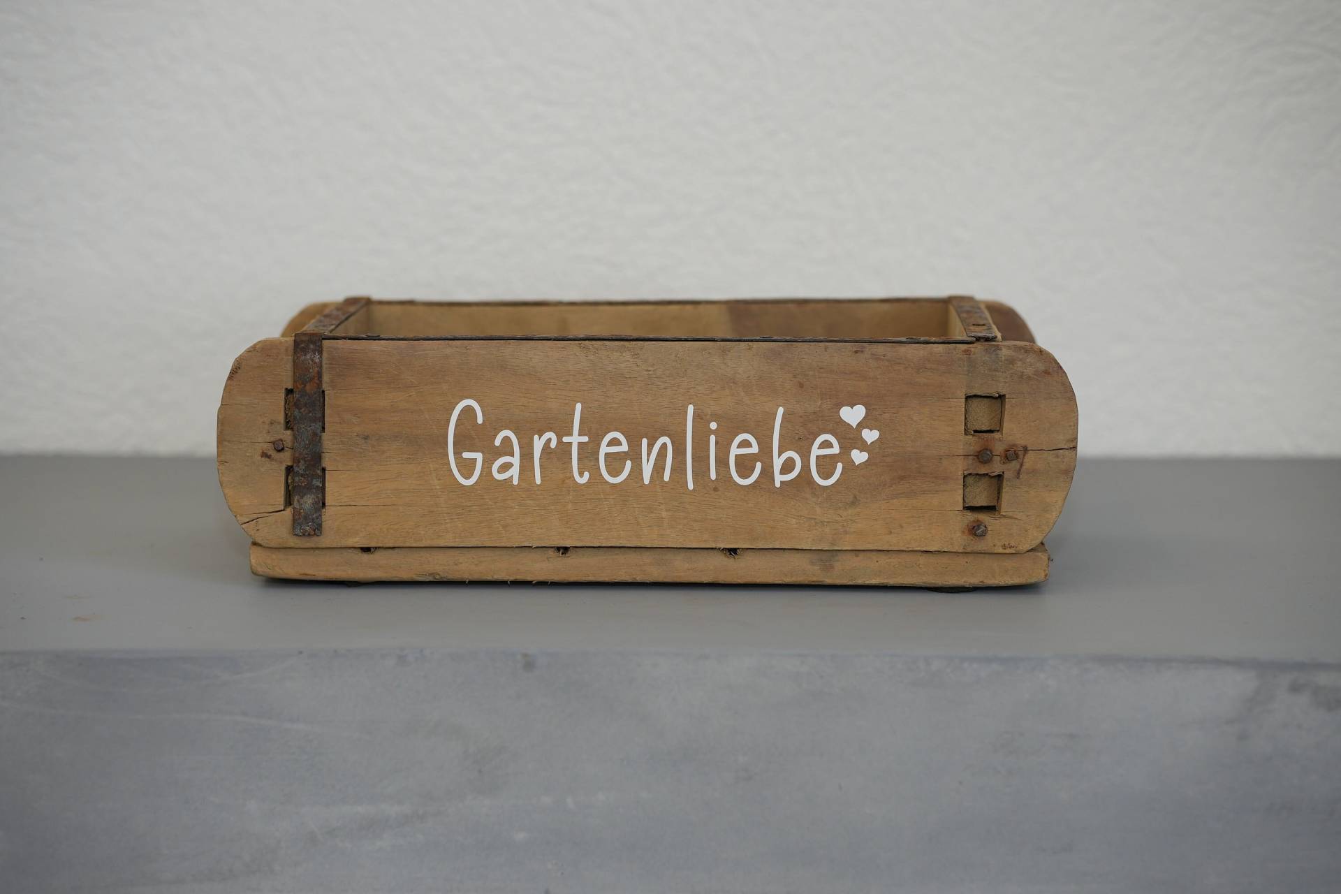 Geschenkkiste "Gartenliebe" | Diy Zum Selbst Auffüllen Holzbox in Ziegelform Gartenliebhaber von Etsy - SchneiderGeschenke