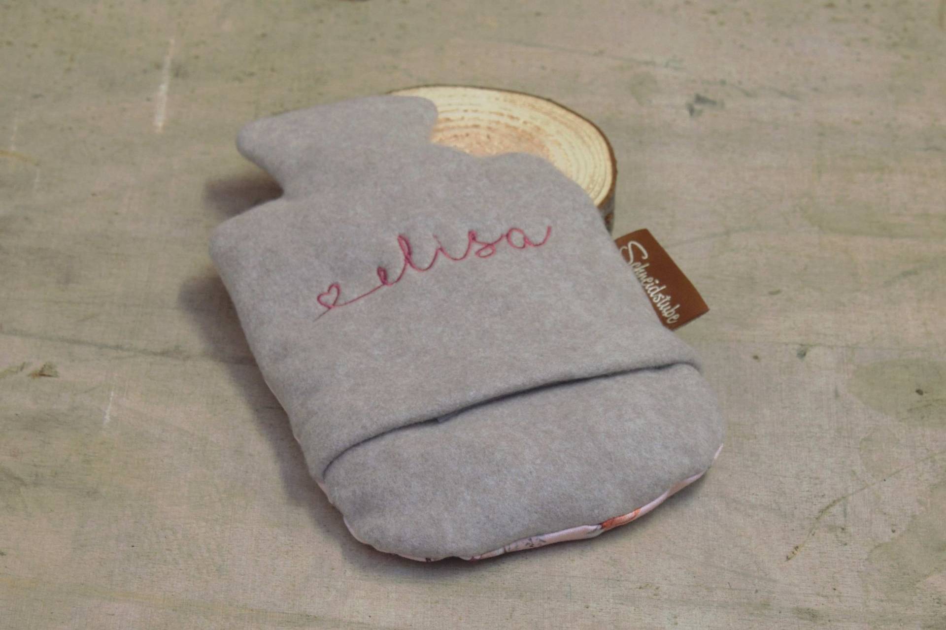 Kirschkern/Dinkelkissen Mit Bio-Fleece Personalisiert von Etsy - Schneidstube