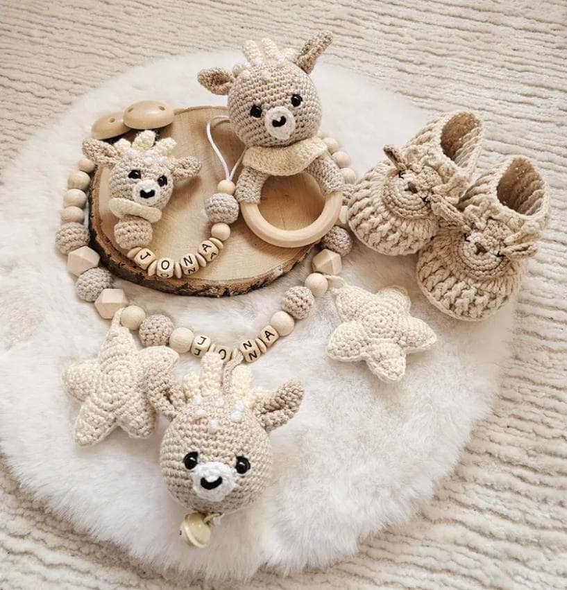 Kinderwagenkette Rehkitz Personalisiert| Schnullerkette Mit Namen | Babygeschenke Zur Geburt Personalized Pacifier Clip Kinderwagenkette Rehkitz Personalisiert| Schnullerkette Mit Namen | Babygeschenke Zur Geburt Personalized Pacifier Clip von Etsy - SchnullerkettenHaSi