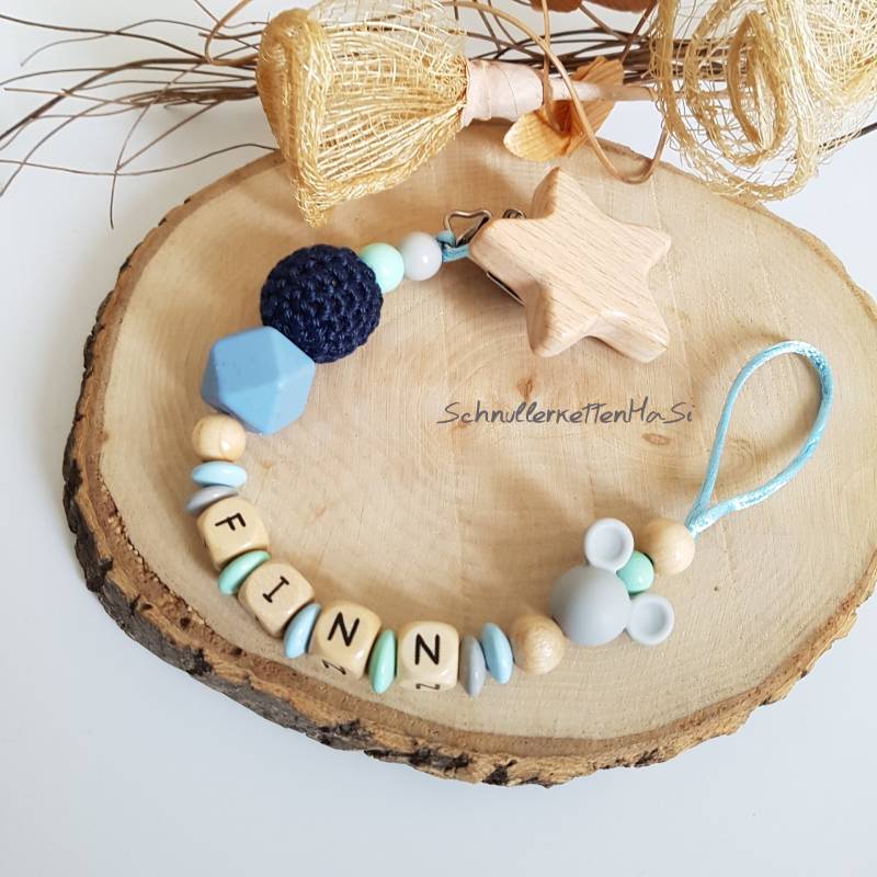 Schnullerkette Mit Namen | Personalisierte von Etsy - SchnullerkettenHaSi