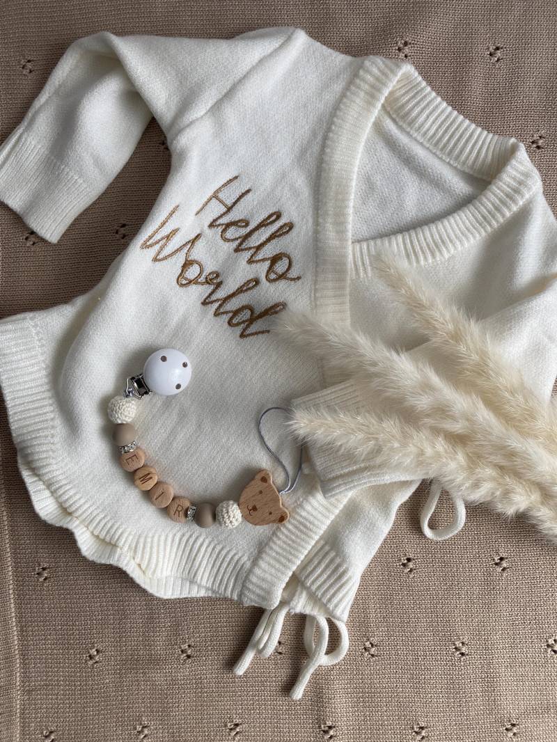 Personalisierte Schnullerkette Mit Name Babygeschenk von Etsy - SchnullerkettenLuv