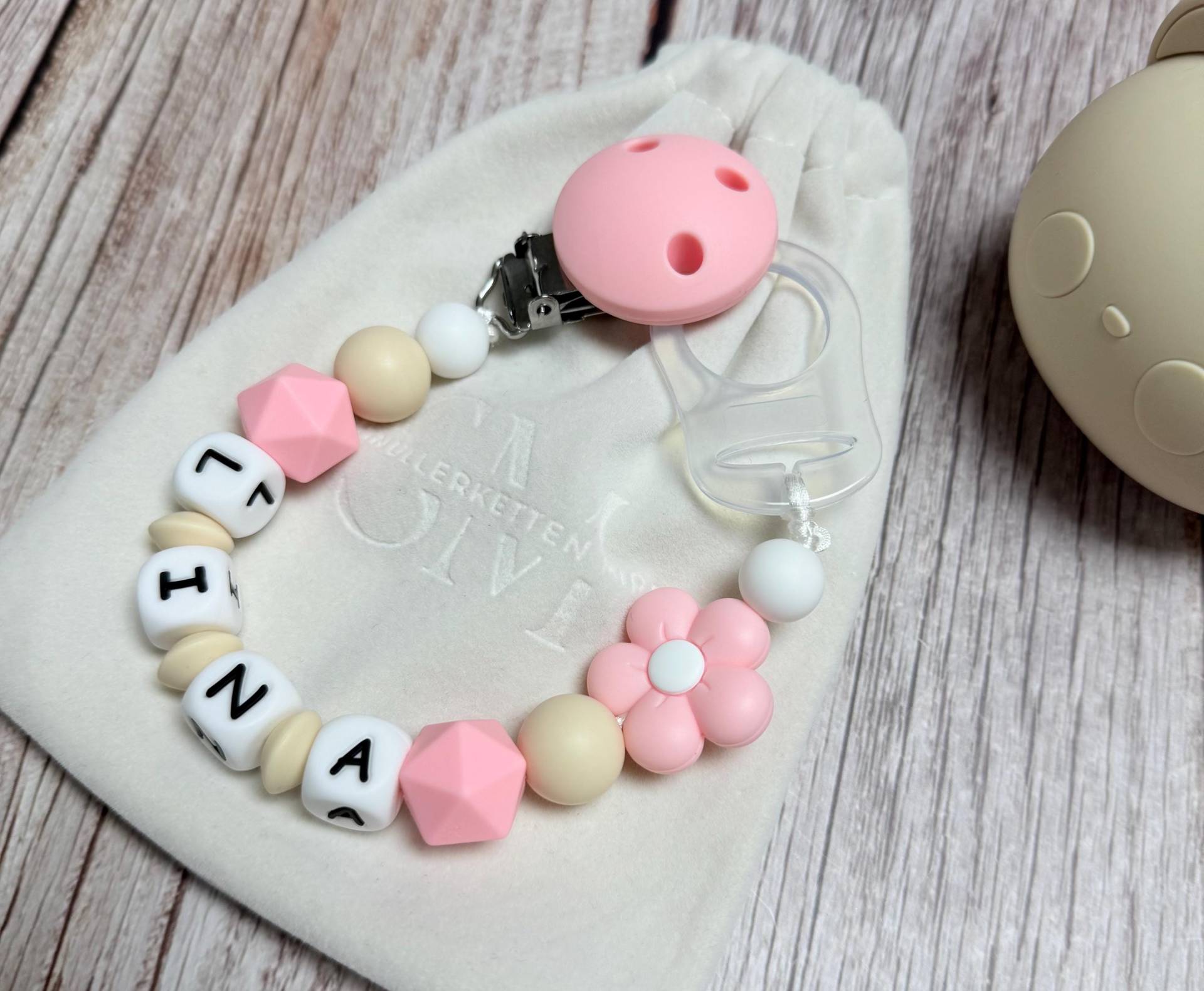 Silikon Schnullerkette Silikon Schnullerkette von Etsy - SchnullerkettenMira