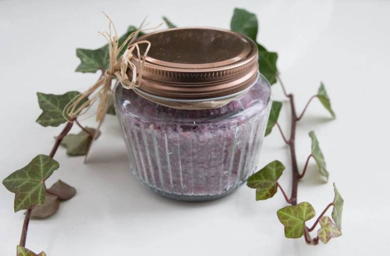 Badesalz Lavendel | Vegan von Etsy - SchwarzenbergSeife