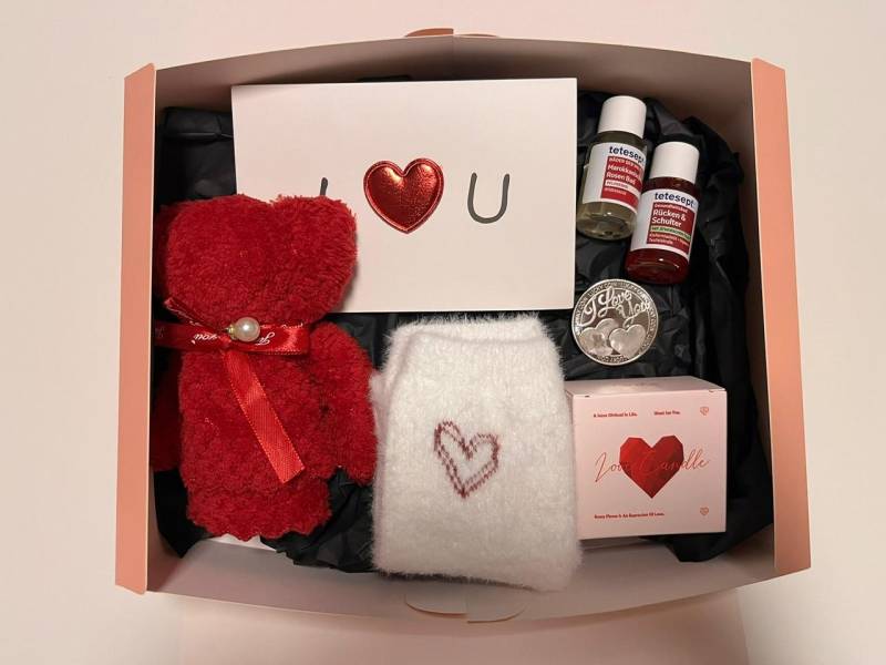 Geschenk-Set Für Frauen, Wohlfühlset " I Love You ", Ob Als Mitbringsel, Zum Geburtstag Oder Auch Muttertag von Etsy - SeasonbyPetra