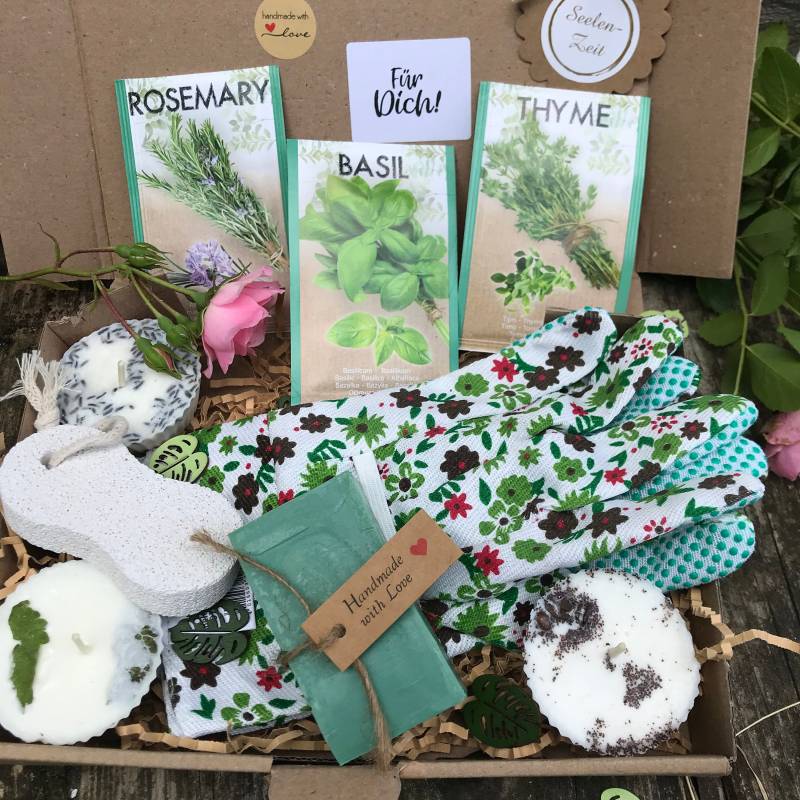 Natur Geschenkebox, Gärtner, Garten, Blumen von Etsy - SeelenZeit