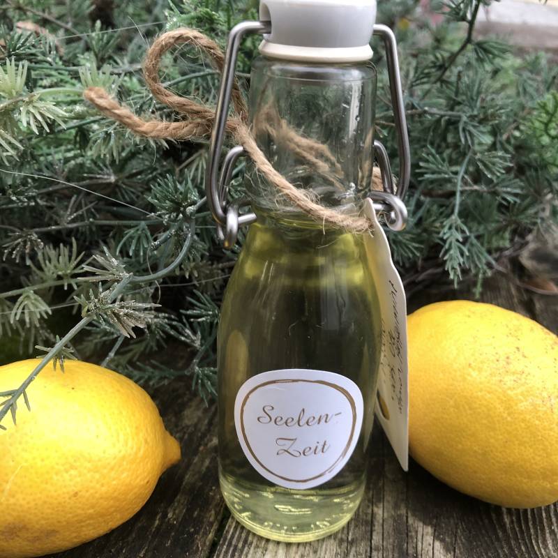 Natur Körperöl, Massageöl Lemon - Pfefferminze, Verschiedene Düfte, Mandelöl, Arganöl von Etsy - SeelenZeit