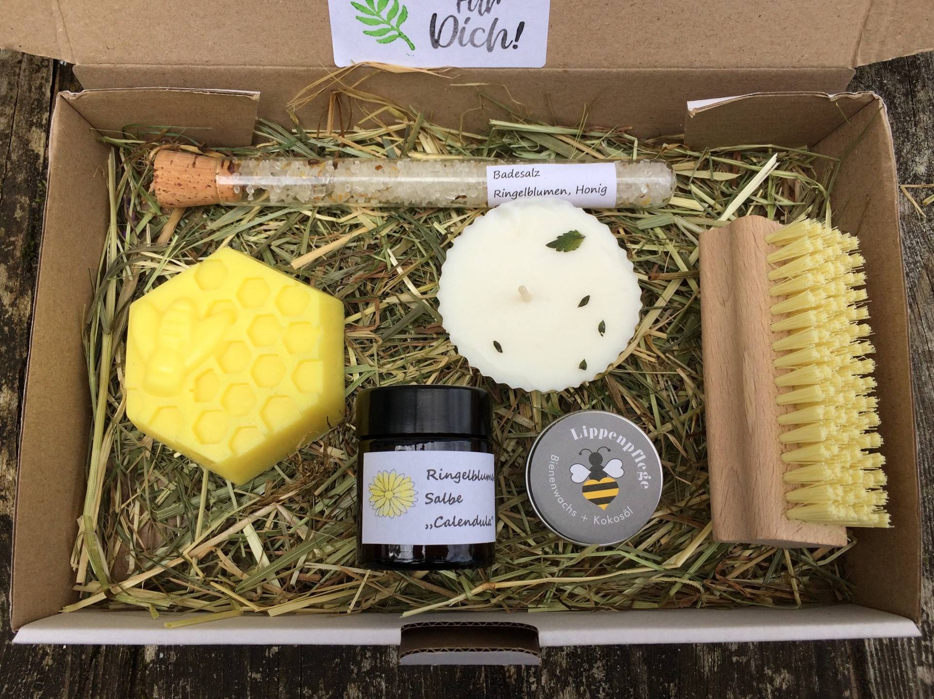 Natur Spa Selfcare Box Mit Bienenwachs Und Mehr von Etsy - SeelenZeit