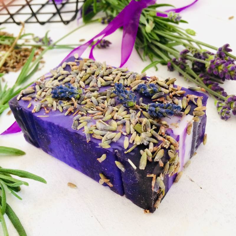 Naturseife, Lavendel, Handmade von Etsy - SeelenZeit