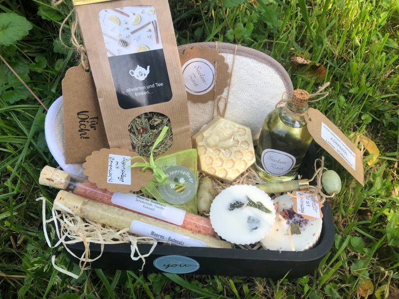 Wellness Set, Verwöhnset Mit Naturprodukten von Etsy - SeelenZeit