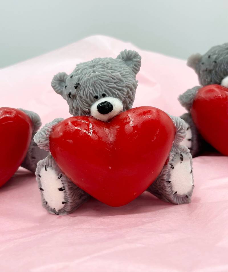 Süße Teddybär Seife Bärchen Mit Herz Gast Geschenk Idee Valentinstag Geburtstag Kind Mädchen Gäste Seife Badezimmer Bad Deko Mitbringsel von Etsy - SeifeMagievonValeria