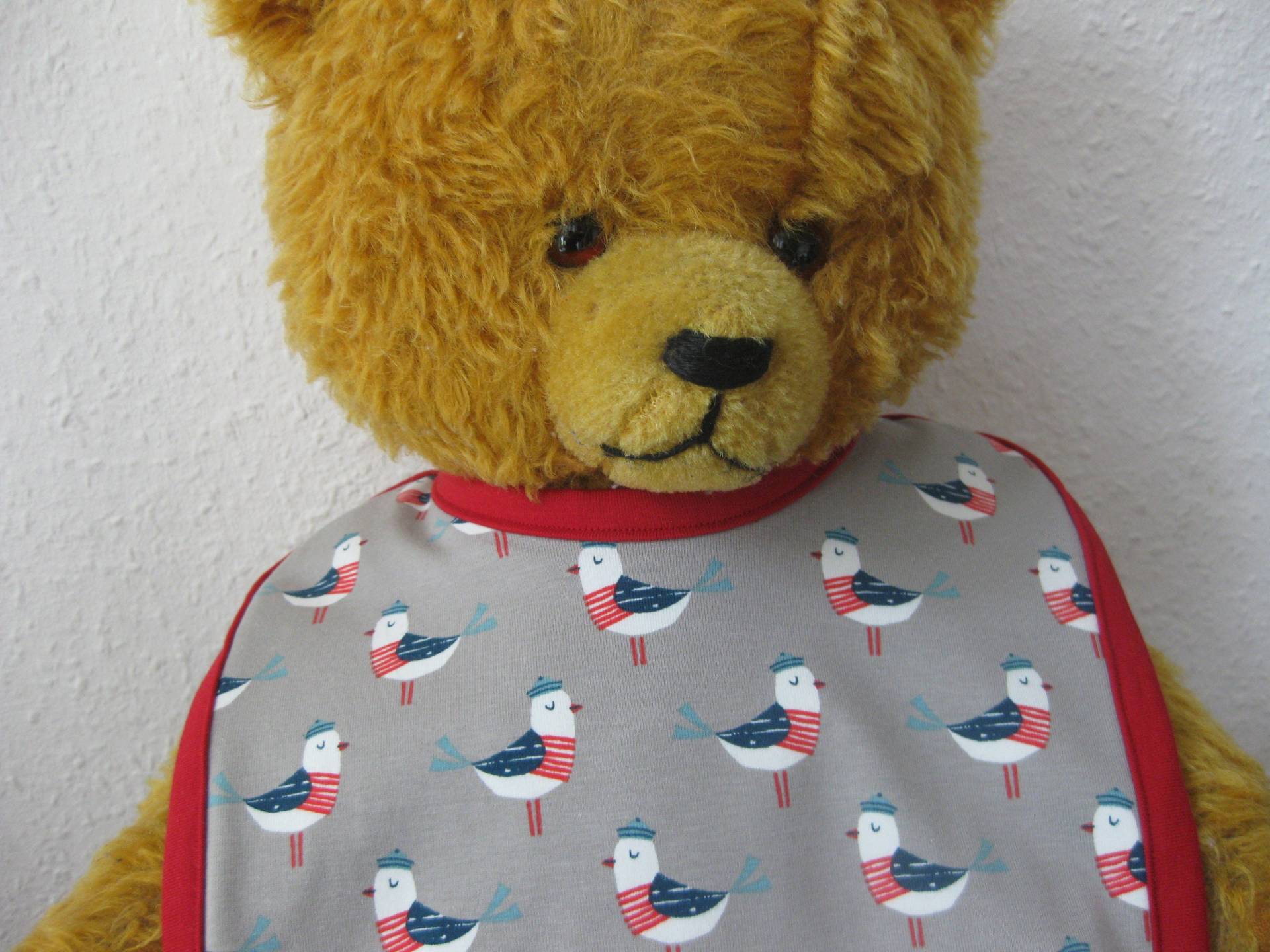 Bio Baby Lätzchen Möwen, Frottee Rückseite, Kinder, Latz Bio Baby Lätzchen Möwen, Frottee Rückseite, Kinder, Latz von Etsy - Sembini