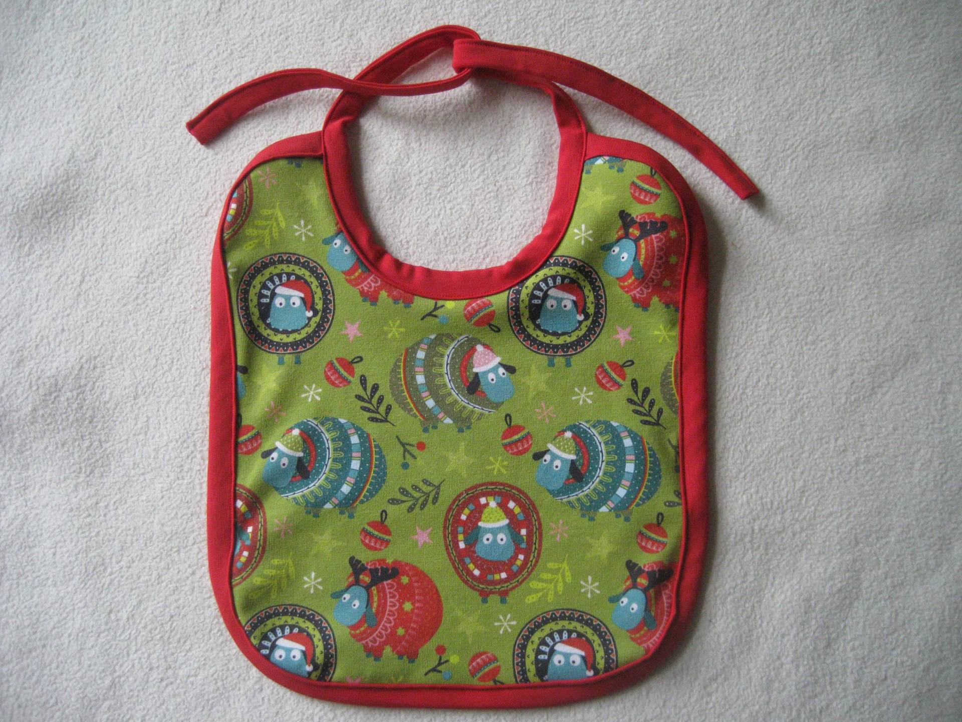 Bio Baby Lätzchen Schafe, Frottee Rückseite, Kinder, Latz Bio Baby Lätzchen Schafe, Frottee Rückseite, Kinder, Latz von Etsy - Sembini