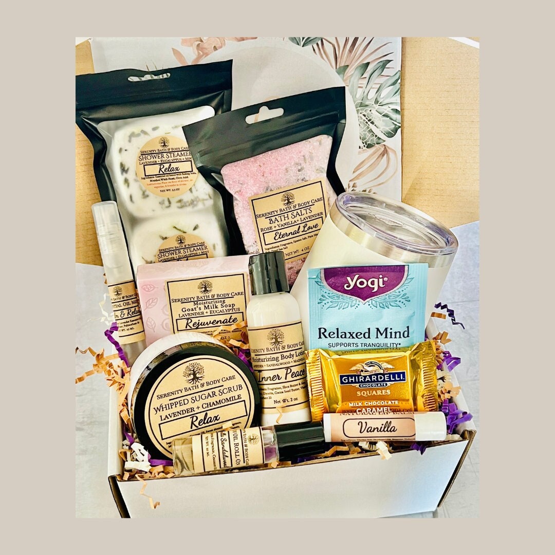 Mama Geschenke, Geschenk Für Sie, Spa Geschenkset Frauen, Self Care Box, Thinking Of You, Danke Geschenk, Mitarbeiter Freund von Etsy - SerenityBathByTisha