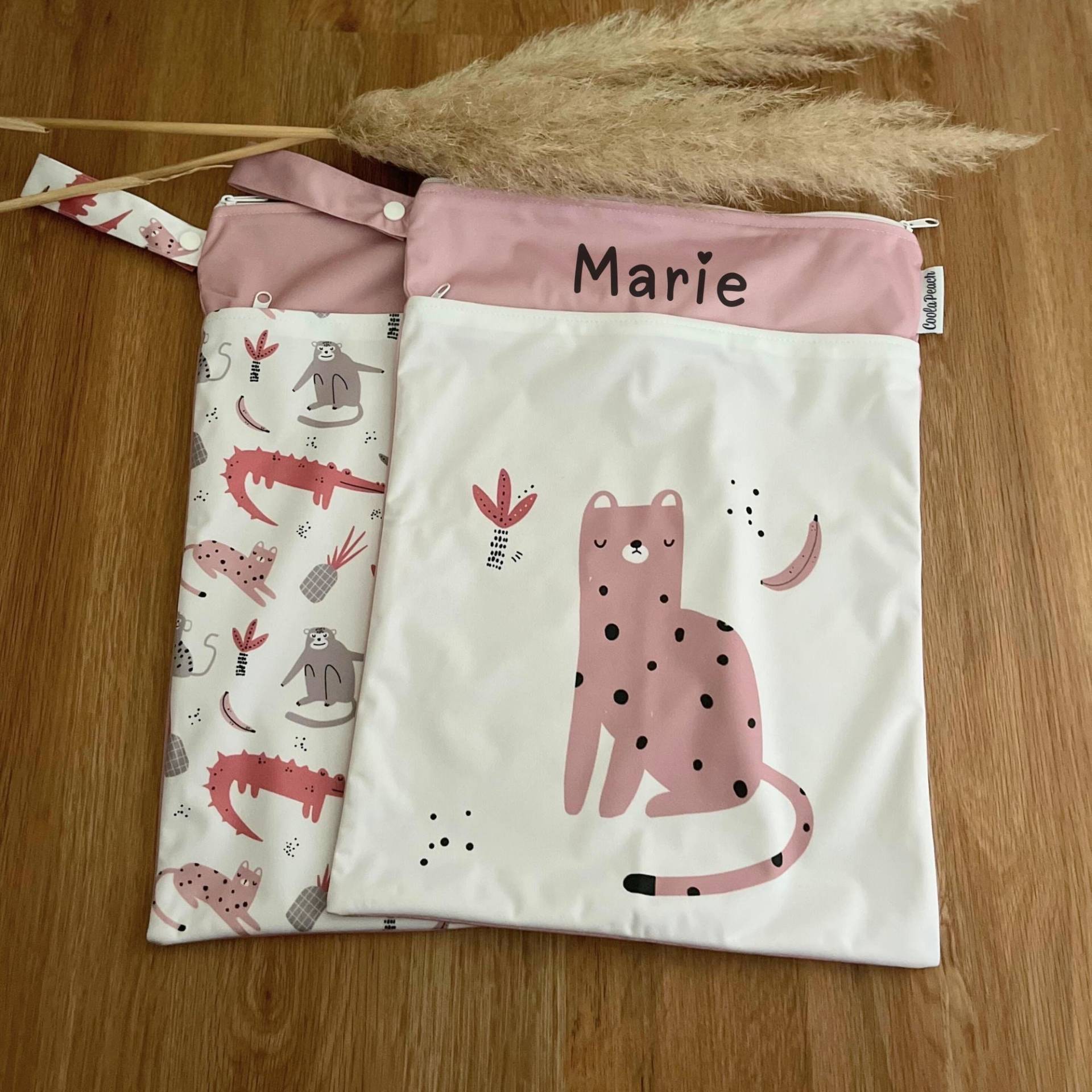 Personalisierte Wetbags Set Für Die Kita, Wetbag 2Er in 30x40cm von Etsy - ShirtyKunst