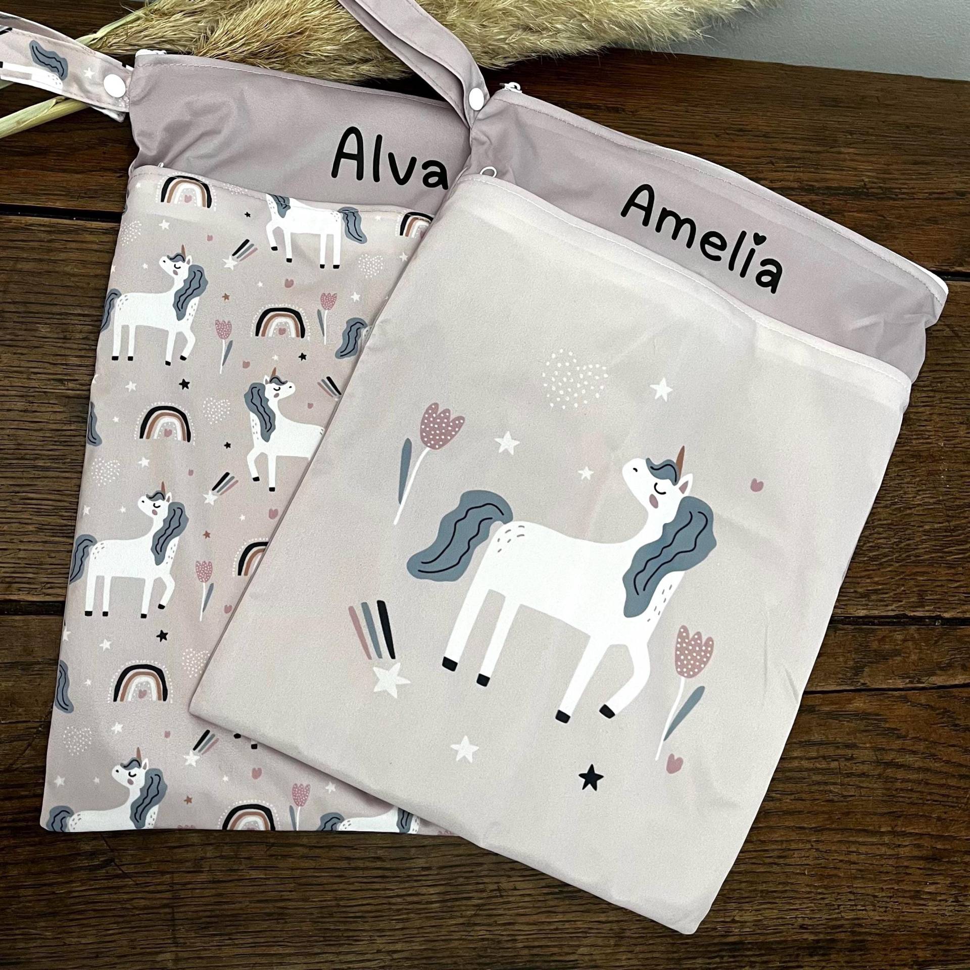 Wetbags Personalisiert Set Für Die Kita, Kinder in 30x40cm von Etsy - ShirtyKunst