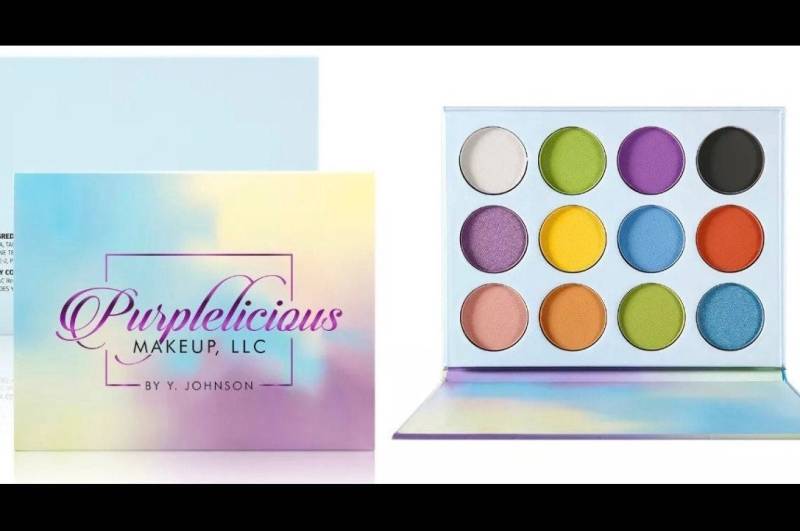 Purplelicious Beauty Kosmetikpalette, 12 Lidschatten von Etsy - ShopPurplelicious