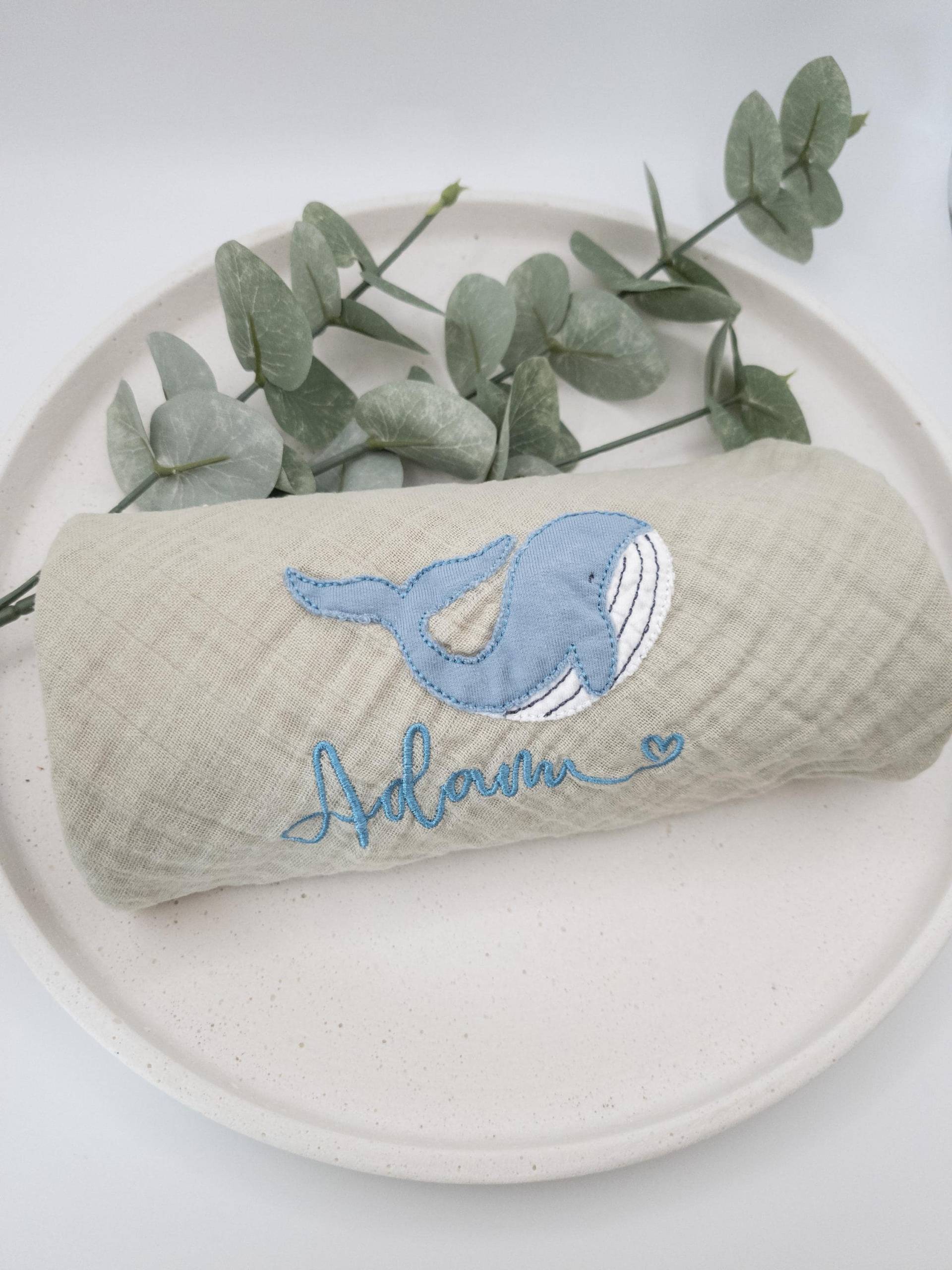 Spucktuch/Mulltuch Windeltuch Aus Musselin, Personalisiert Mit Name Und Motiv Spucktuch/Mulltuch Windeltuch Aus Musselin, Personalisiert Mit Name Und Motiv von Etsy - SilviaFloriani