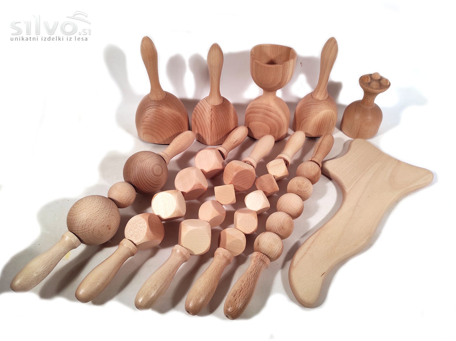 Maderoterapia Set Max, 11 Massagegeräte, Holztherapie, Anti Cellulite von Etsy - SilvoWoodDesign