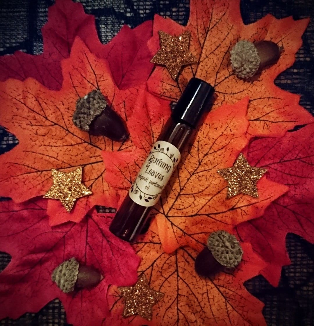 Brennende Blätter Original Parfümöl - Gothic Herbst Winter Gewürzte Lagerfeuer Holz Roll-On Duft Gebrannte Vetiver Vegan Öl Mischung von Etsy - SimonsNest