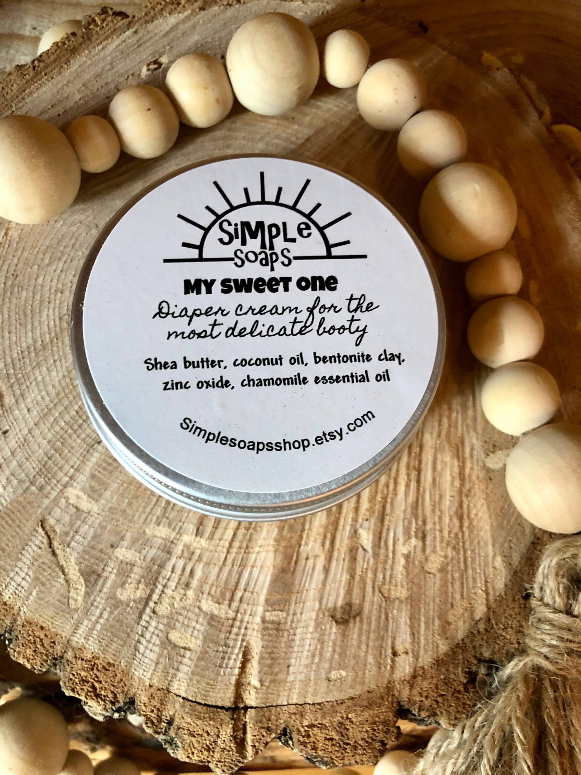 Alle Naturbelassene Windelcreme von Etsy - SimpleSoapsShop