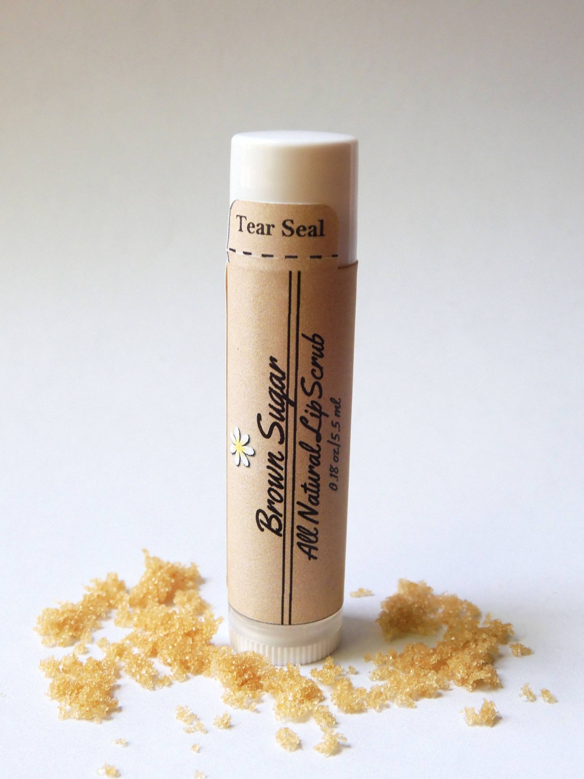 Peeling Brown Sugar Lip | Natürliches Mit Kokosöl Stick von Etsy - SimplyMadeNaturalCo