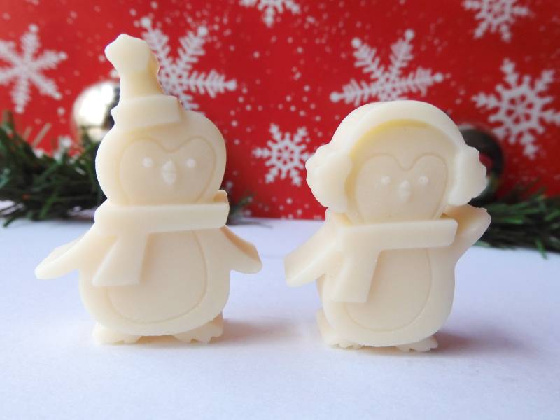 Pinguin Lotion Bar | Santa Bars Schneeflocke Kleine Urlaubslotion Body Weihnachtsgeschenk - 2Er Set von Etsy - SimplyMadeNaturalCo