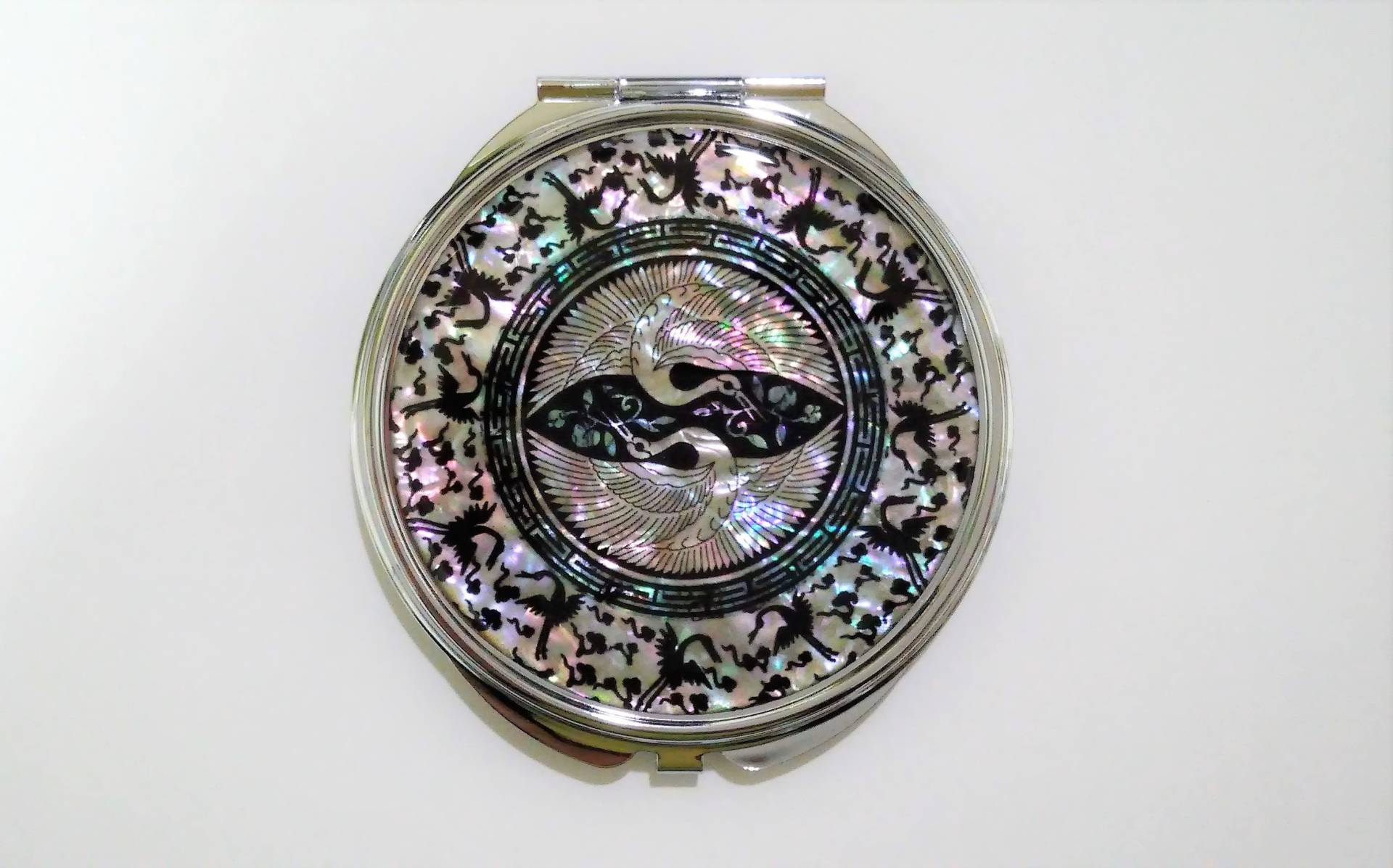 Perlmutt-Taschenspiegel Taschenspiegel Aus Edelstahl Perlmutt-Taschenspiegel Taschenspiegel Aus Edelstahl von Etsy - Skodesigned